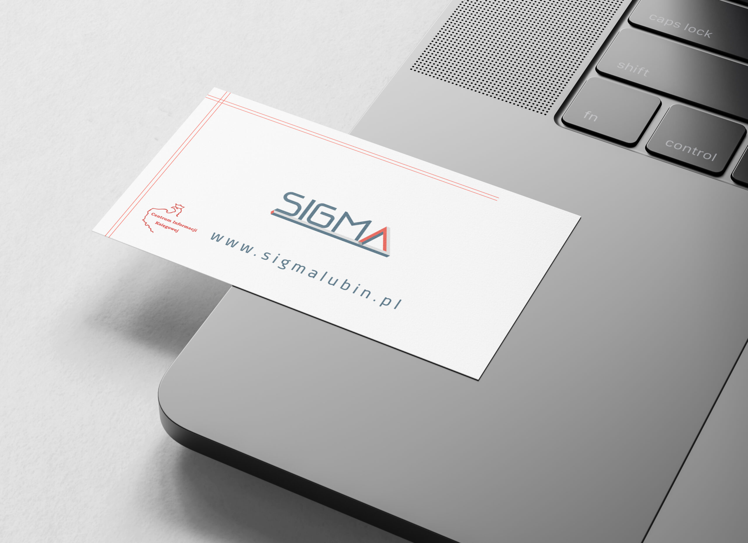 Business Card on Macbook Pro Mockup by Anthony Boyd Graphics